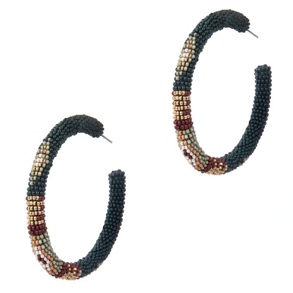 Handmade Deepa by Deepa Gurnani Emerald Mishita Earrings